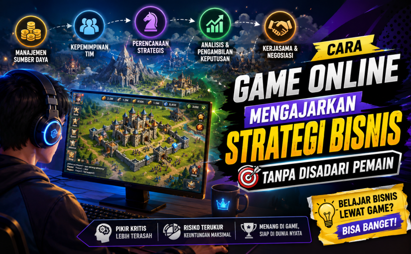 Mengapa Game Online Bisa Jadi Media Belajar Bisnis?